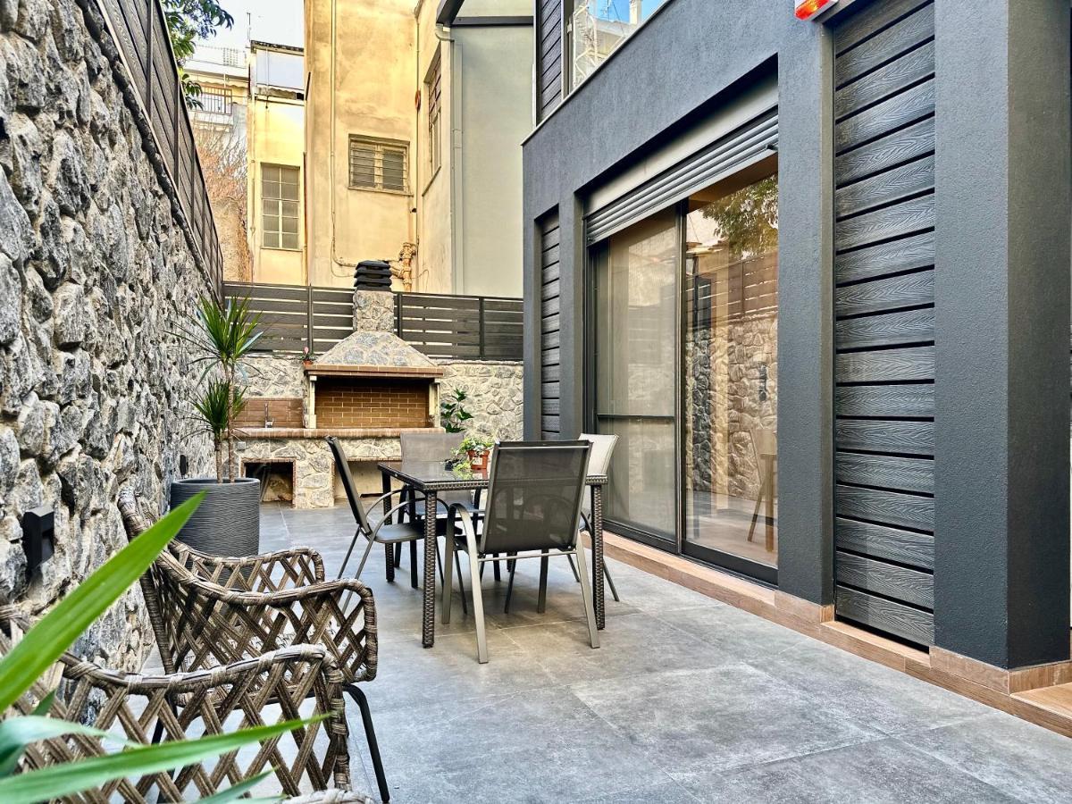 T&T Luxury Apartments - Rooftop Jacuzzi Athen Exterior foto